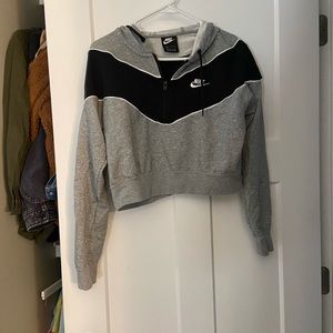 Nike cropped sweatshirt